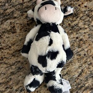 Jellycat Black and White Cow Stuffed Animal